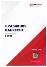 Vorschau des Skripts zum Crashkurs Baurecht 2024