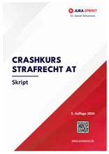 Vorschau des Skripts zum Crashkurs Strafrecht AT 2024